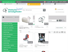 Tablet Screenshot of medicalsupplies-store.com